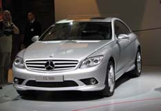 ������� �������� Mercedes-Benz CL ���������� � ������