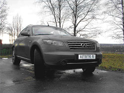 Infiniti FX: ����������� ����� � ��������� ����������