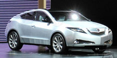 ��������� ������� �������� Acura ZDX