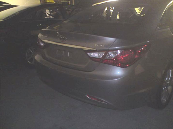 Hyundai Sonata сфотографировали без камуфляжа