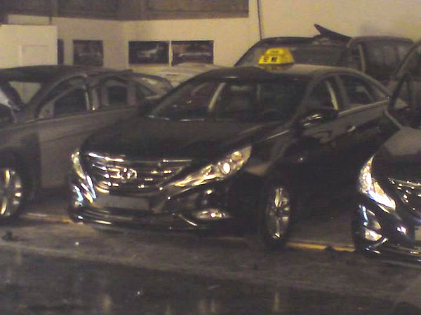 Hyundai Sonata сфотографировали без камуфляжа