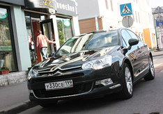 Citroen C5: места в бизнес-классе
