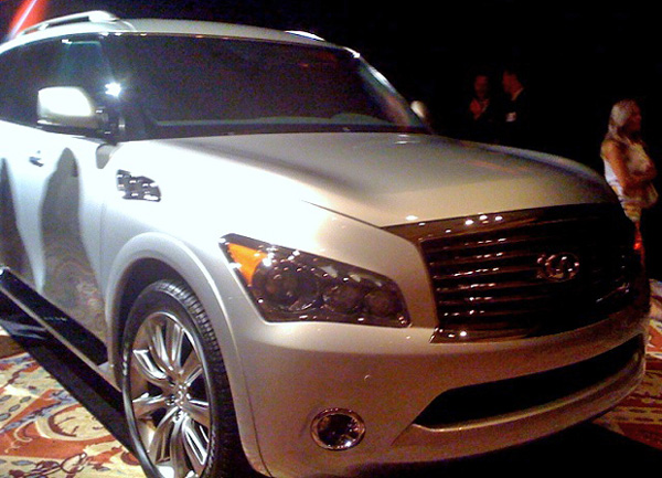 Дизайнеры пригладили Infiniti QX56