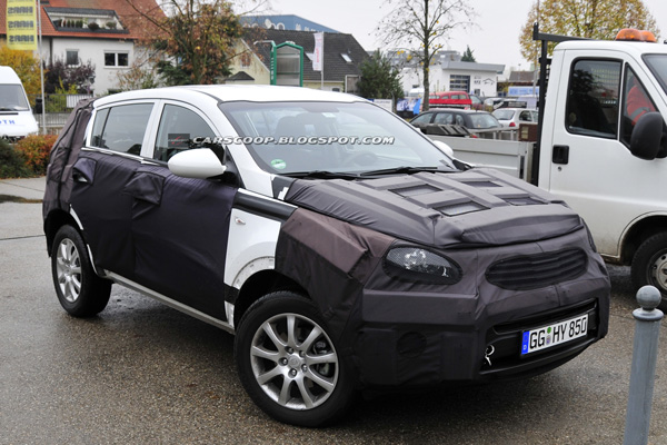 Шпионы засекли новый Kia Sportage