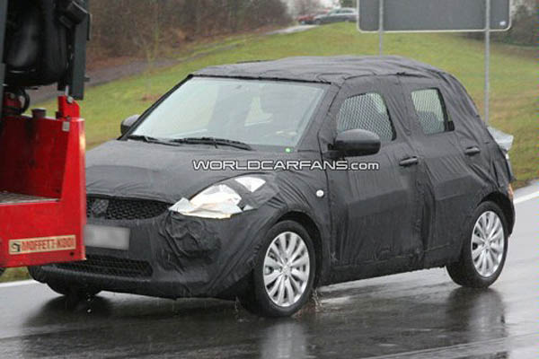 Новый Suzuki Swift засветился