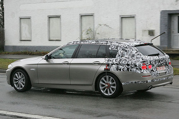 Универсал BMW 5 серии не ушел незамеченным