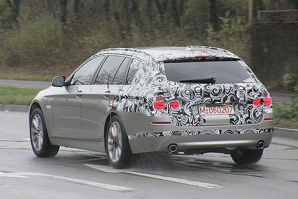 Универсал BMW 5 серии не ушел незамеченным