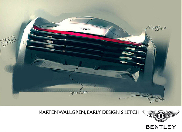 Студенты нарисовали Bentley будущего