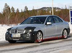 Mercedes попался в Скандинавии