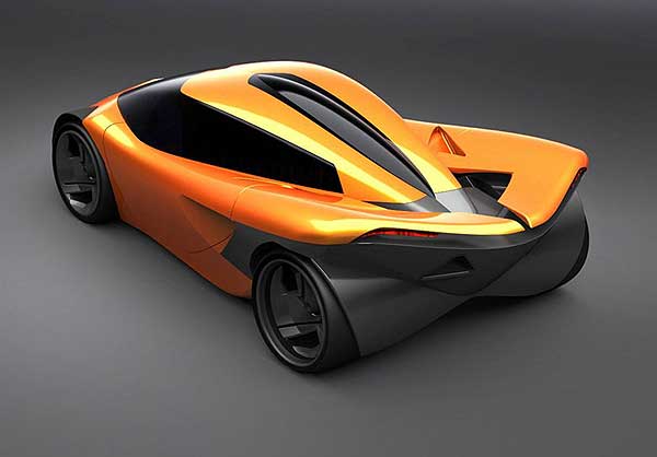 Студент сделал электрокар для Lamborghini