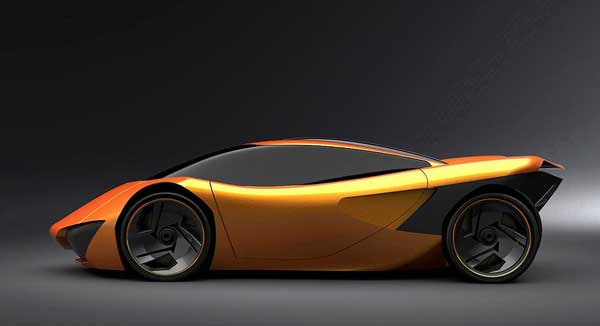 Студент сделал электрокар для Lamborghini