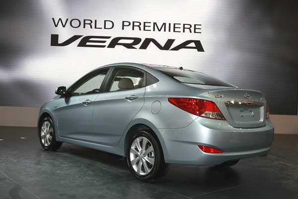 Hyundai представил новую Verna