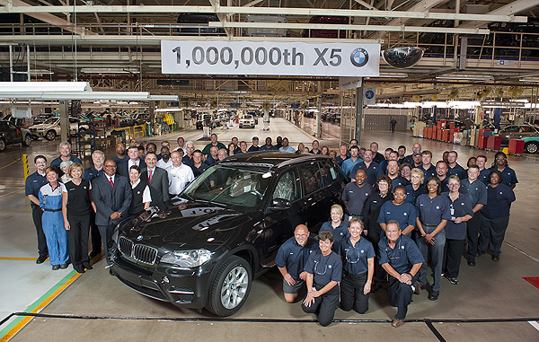 BMW выпустил миллионный Х5
