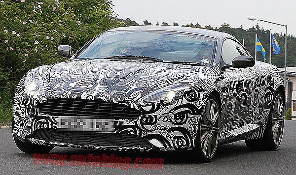 Шпионы засекли новый Aston Martin