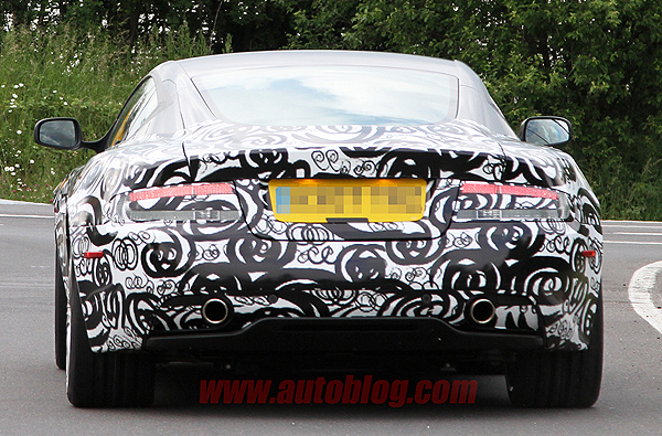 Шпионы засекли новый Aston Martin