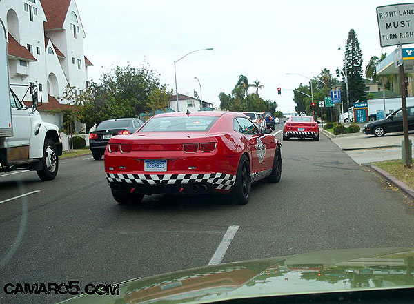 Заряженный Camaro просочился в сеть