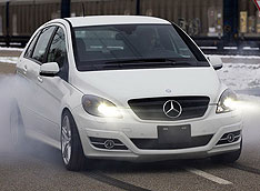 Mercedes B55: ����������� � �����