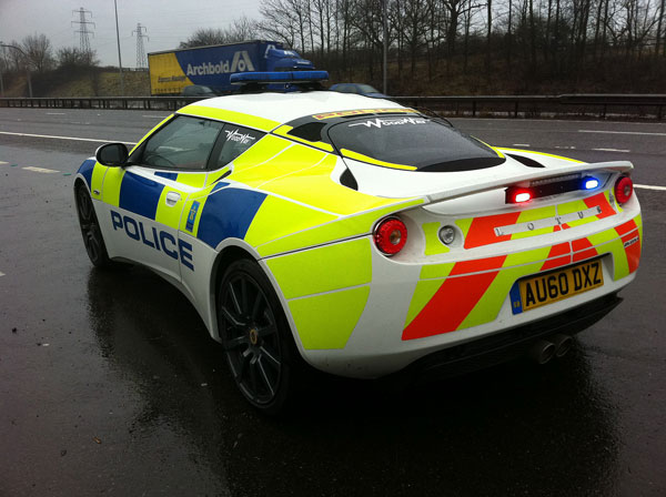 Британские полицейские пересядут на Lotus