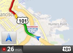 Google Maps Navigation предложит объехать пробки