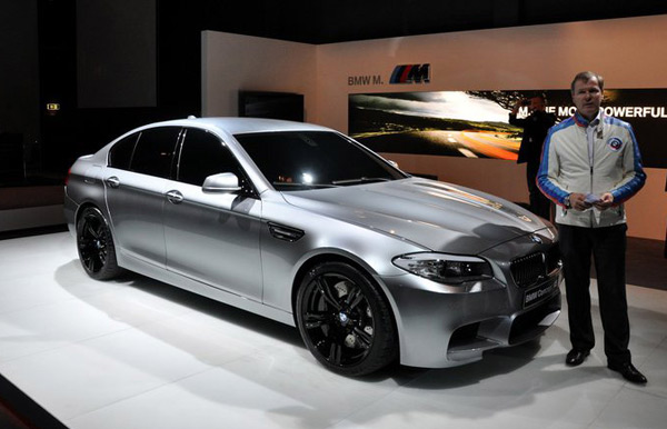 Концепт BMW M5 показали до мировой премьеры