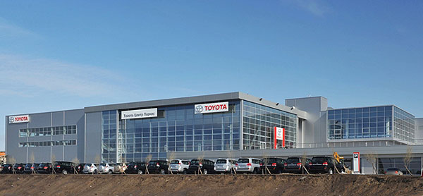 Toyota продолжает развитие в Санкт-Петербурге