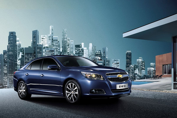 Появилось еще одно фото Chevrolet Malibu