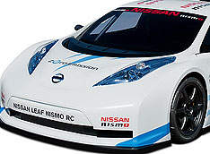 Электромобиль Nissan Leaf превратили в спорткар
