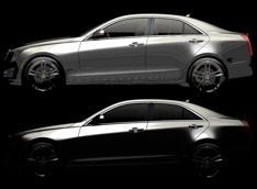 Cadillac ������� ����� � ���������� ATS