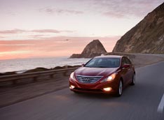 ��������� ���� �� ����� ������������ Hyundai Sonata