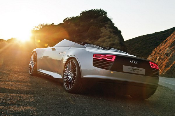 Audi e-tron Spyder: электрокар премиум-сегмента Фото: Autoblog.com 