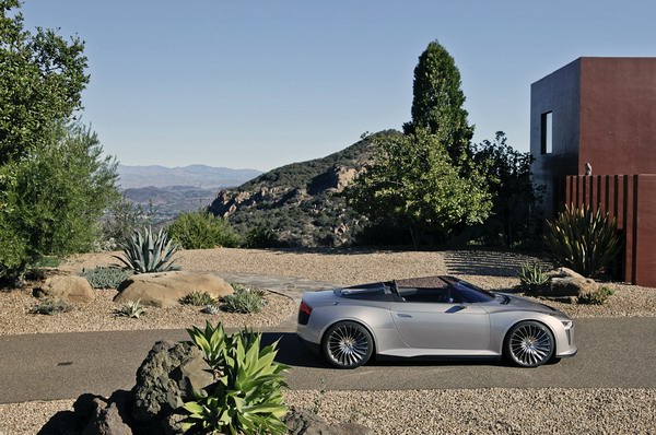 Audi e-tron Spyder: электрокар премиум-сегмента Фото: Autoblog.com 