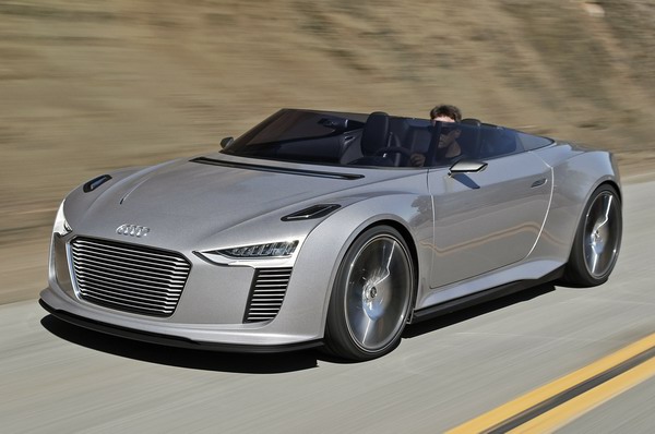 Audi e-tron Spyder: электрокар премиум-сегмента Фото: Autoblog.com 