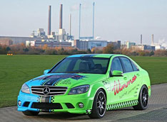 Mercedes C63 AMG �� Wimmer RS ����� � ������
