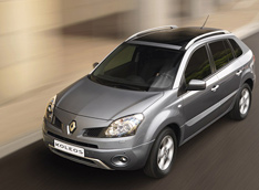 ����� Renault Koleos ��������� �� ���������� �����