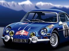 Renault Alpine ������ ����������� Porsche