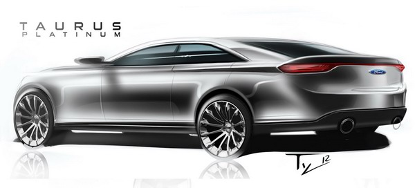 Студент придает свою форму Ford Taurus