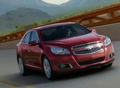 �� ���������� "��������" ����������� Chevrolet Malibu