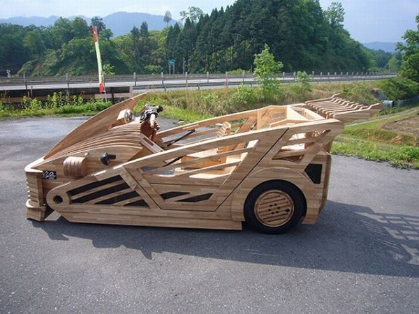 Автомобили из дерева: расширяем горизонты стиля