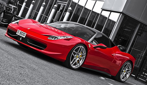 Ferrari 458 Italia увидели в новом цвете