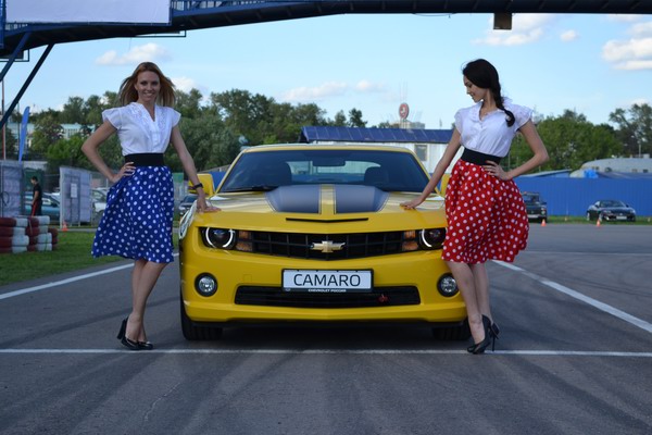 Легендарный Chevrolet Camaro нагрянул в Россию