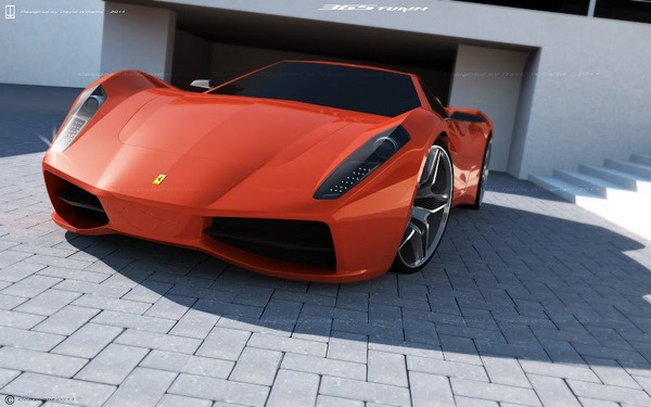 Дизайнер создает Ferrari 365 Turin