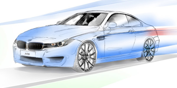 BMW рисует М4