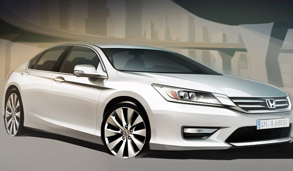 Новый Hondа Accord нарисовали в России