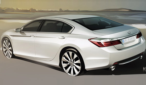 Новый Hondа Accord нарисовали в России