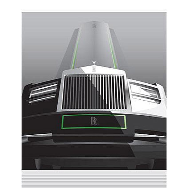 Rolls-Royce представит в Париже Art Deco
