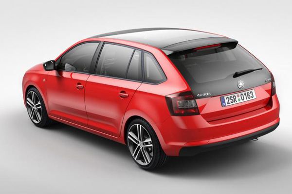В сети появились изображения Skoda Rapid Spaceback