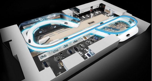 BMW построит трассу для автосалона во Франкфурте