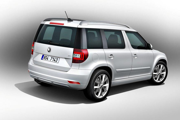 Skoda Yeti обновляется к 2014 году