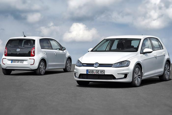 Volkswagen показал электрические up! и Golf