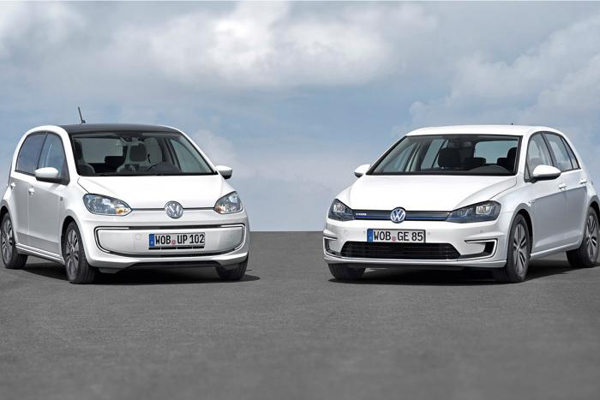 Volkswagen показал электрические up! и Golf